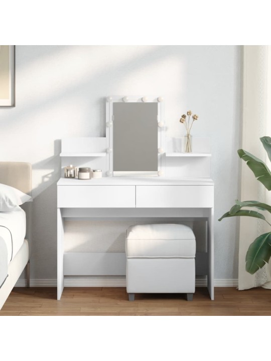 TUALETTLAUD LEDIGA, VALGE, 100 X 40 X 130 CM