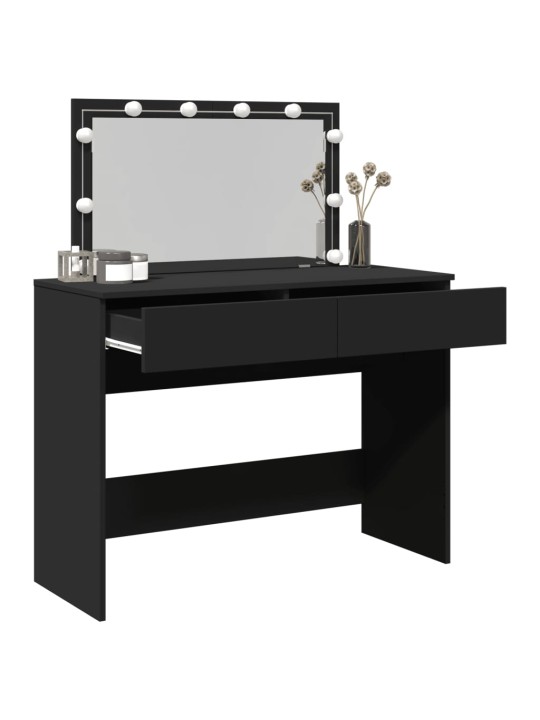 TUALETTLAUD LEDIGA, MUST, 100X40X120 CM