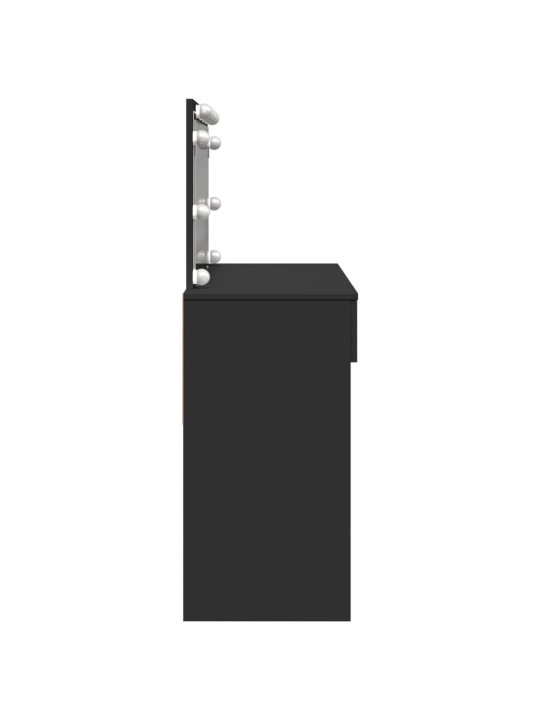 TUALETTLAUD LEDIGA, MUST, 100X40X120 CM