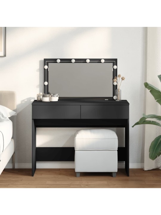 TUALETTLAUD LEDIGA, MUST, 100X40X120 CM