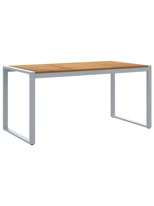 Aia söögilaudade komplekt 5 tk hall ja pruun 160 x 80 x 75 cm