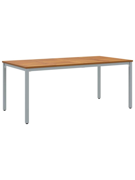 Aia söögilaudade komplekt 5 tk hall ja pruun 180 x 90 x 75 cm