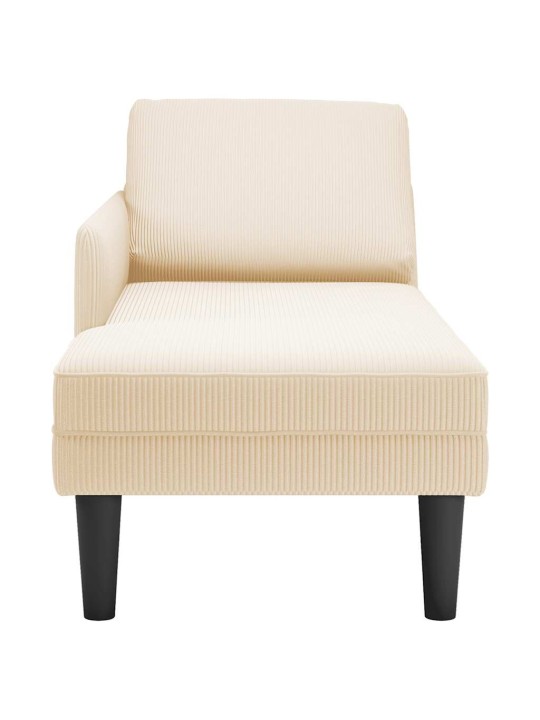 CHAISE LOUNGE PADJAKREEMIGA VELVETIST KANGAGA