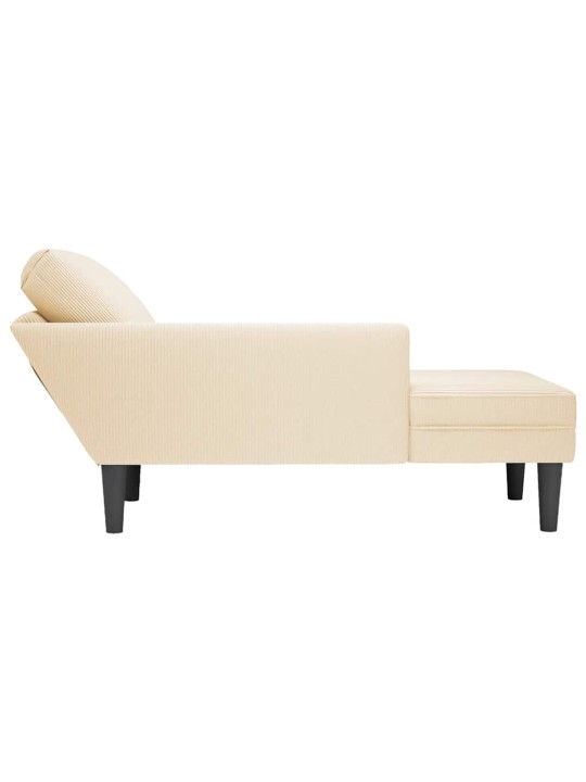 CHAISE LOUNGE PADJAKREEMIGA VELVETIST KANGAGA