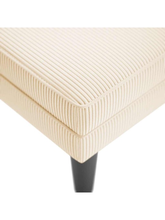 CHAISE LOUNGE PADJAKREEMIGA VELVETIST KANGAGA