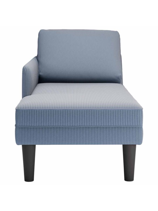 CHAISE LOUNGE PADJA SINISE VELVETIST KANGAGA