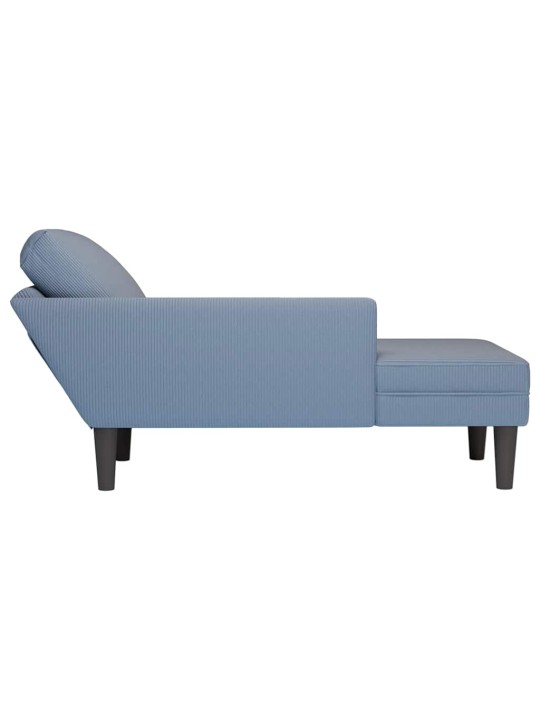 CHAISE LOUNGE PADJA SINISE VELVETIST KANGAGA