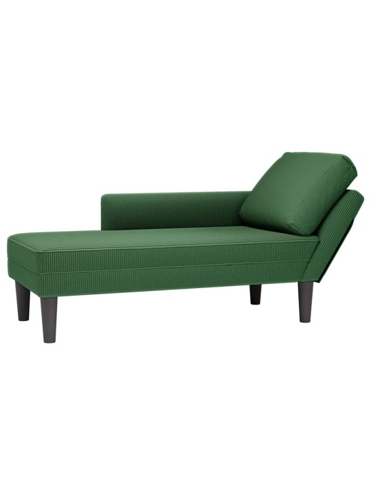 CHAISE LOUNGE PADJA DŽUNGLIROHELINE VELVETIST KANGAGA