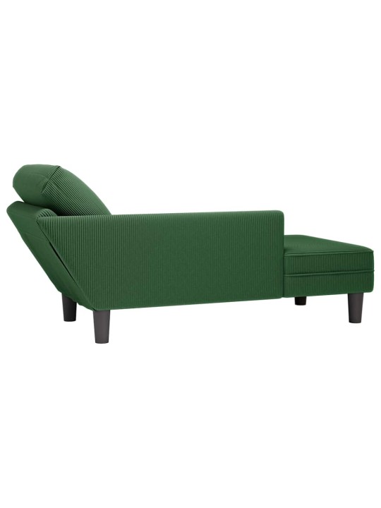 CHAISE LOUNGE PADJA DŽUNGLIROHELINE VELVETIST KANGAGA