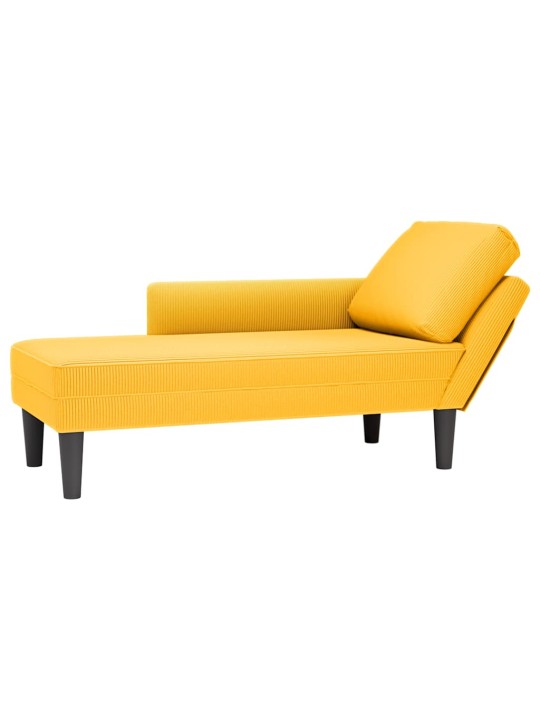 CHAISE LOUNGE PADJA HELEKOLLANE VELVETIST KANGAGA
