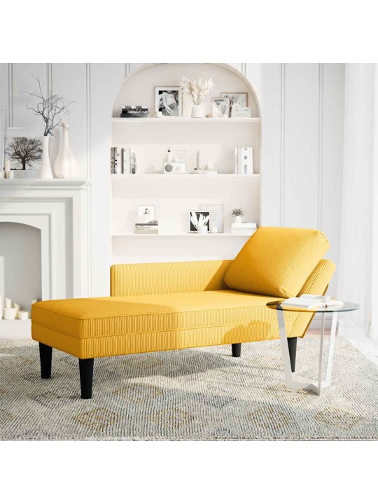 CHAISE LOUNGE PADJA HELEKOLLANE VELVETIST KANGAGA