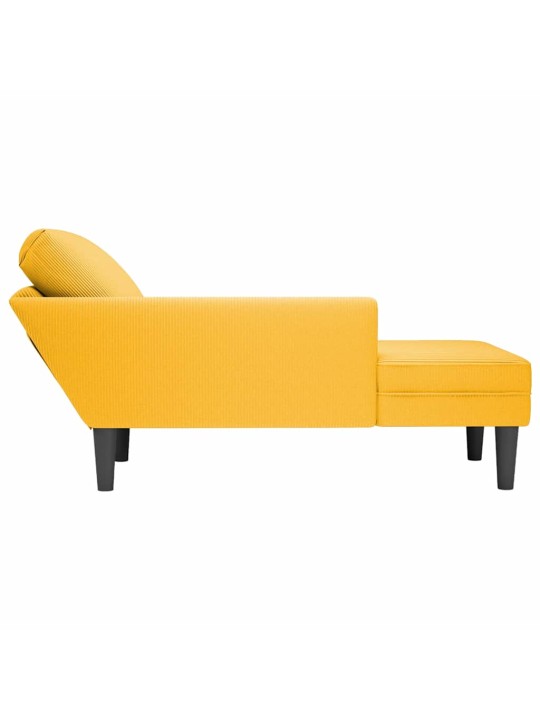 CHAISE LOUNGE PADJA HELEKOLLANE VELVETIST KANGAGA