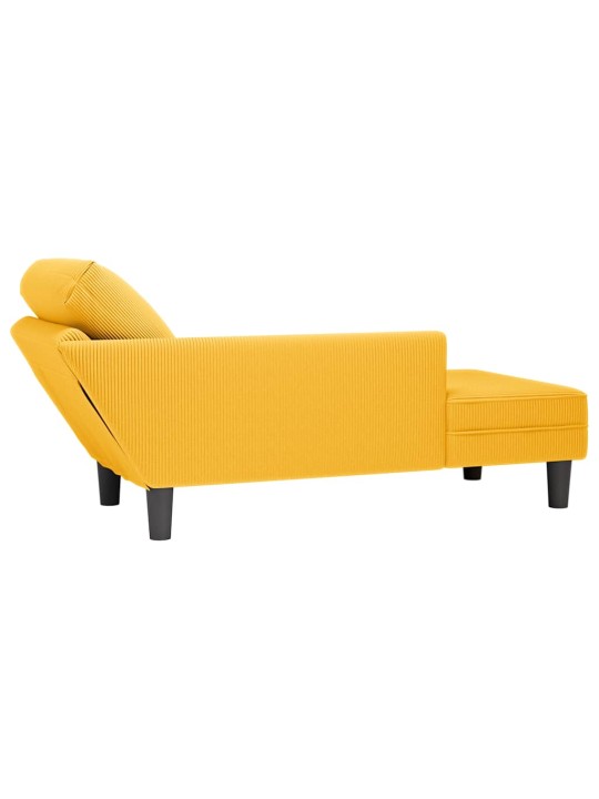 CHAISE LOUNGE PADJA HELEKOLLANE VELVETIST KANGAGA