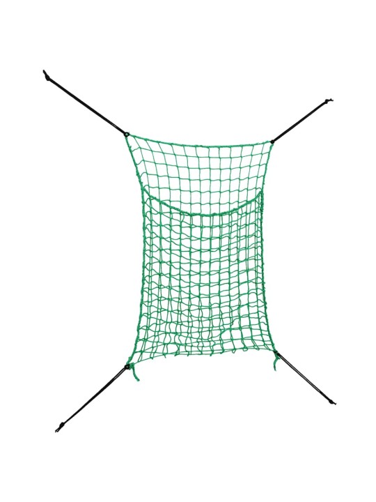 HEINAVÕRGUD 2 TK RISTKÜLIKUKUJULINE ROHELINE 200X120 CM PP