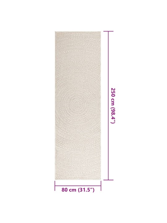 VAIP "ZIZUR", KREEMJAS, 80X250 CM, DŽUUDI VÄLIMUS, TUPPA JA ÕUE
