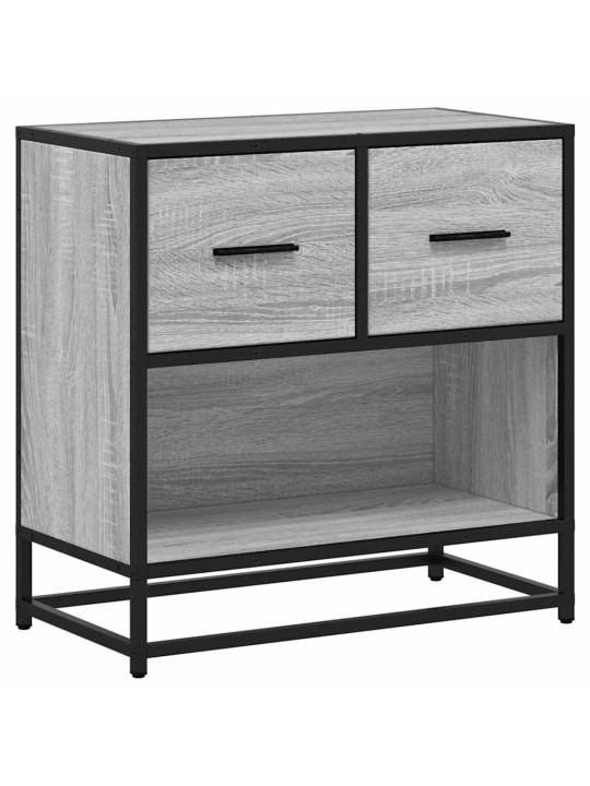 VOODIKAPP HALL SONOMA 60X31X60 CM, PUIDUST JA METALLIST