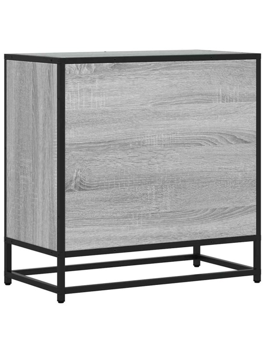 VOODIKAPP HALL SONOMA 60X31X60 CM, PUIDUST JA METALLIST