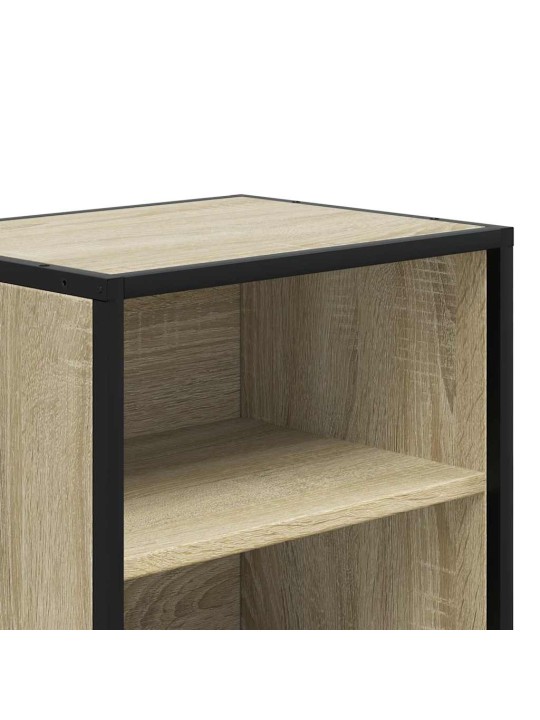 ÖÖKAPP SONOMA TAMM 40X31X50 CM INSENERITUD PUIT JA METALL