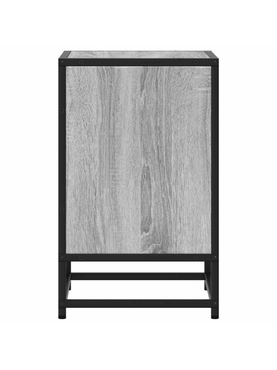 ÖÖKAPID 2 TK HALL SONOMA 40X31X50 CM ENGINEERED WOOD AND METAL