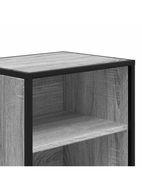 ÖÖKAPID 2 TK HALL SONOMA 40X31X50 CM ENGINEERED WOOD AND METAL