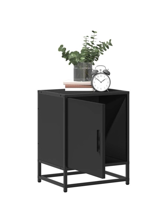 ÖÖKAPP MUST 40X31X50 CM TEHNILINE PUIT JA METALL