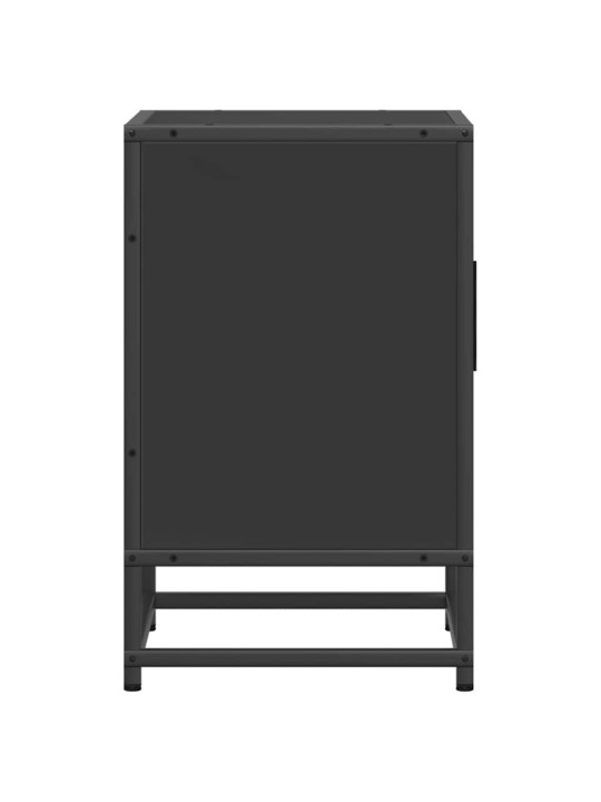 ÖÖKAPP MUST 40X31X50 CM TEHNILINE PUIT JA METALL