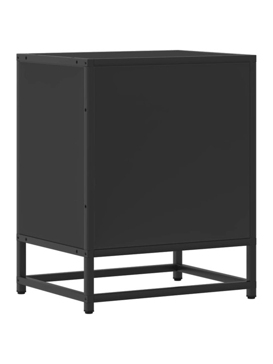 ÖÖKAPP MUST 40X31X50 CM TEHNILINE PUIT JA METALL