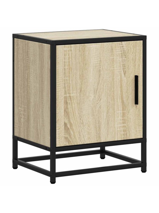 ÖÖKAPP SONOMA TAMM 40X31X50 CM INSENERITUD PUIT JA METALL