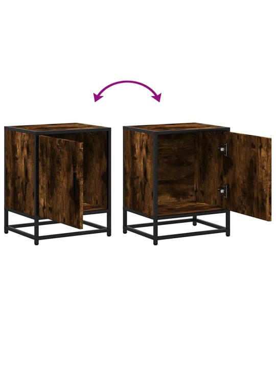 ÖÖKAPP SUITSUTAMM 40X31X50 CM KONSTRUEERITUD PUIT JA METALL
