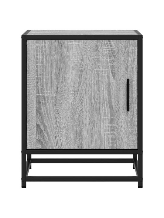 ÖÖKAPID 2 TK HALL SONOMA 40X31X50 CM ENGINEERED WOOD AND METAL