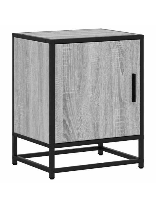 ÖÖKAPID 2 TK HALL SONOMA 40X31X50 CM ENGINEERED WOOD AND METAL