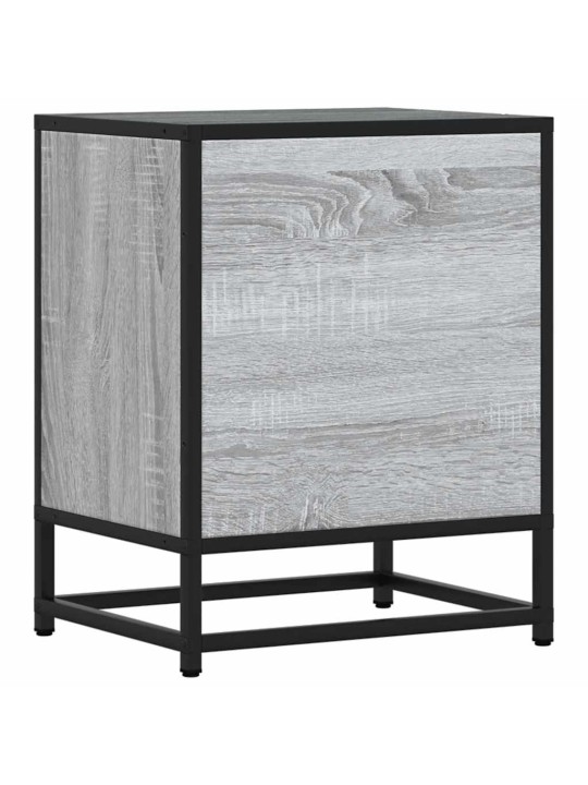 ÖÖKAPID 2 TK HALL SONOMA 40X31X50 CM ENGINEERED WOOD AND METAL