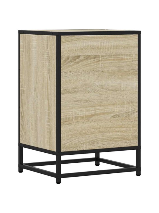 ÖÖKAPP SONOMA TAMM 40X34,5X60 CM INSENERITUD PUIT JA METALL