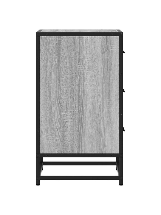 ÖÖKAPP HALL SONOMA 40X34,5X60 CM TEHNILINE PUIT JA METALL