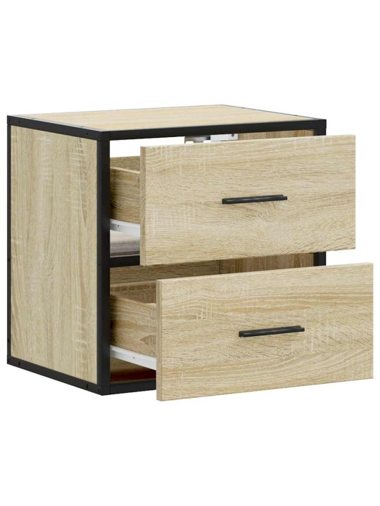 SEINALE KINNITATAV ÖÖKAPP SONOMA TAMM 40X31X39,5 CM