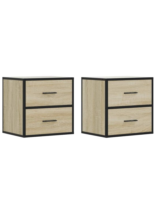 SEINALE PAIGALDATAVAD ÖÖKAPID 2 TK SONOMA TAMM 40X31X39,5 CM
