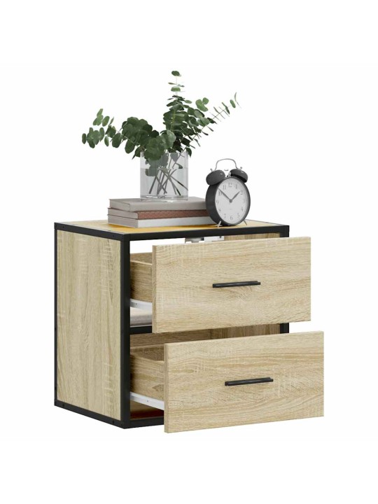 SEINALE PAIGALDATAVAD ÖÖKAPID 2 TK SONOMA TAMM 40X31X39,5 CM
