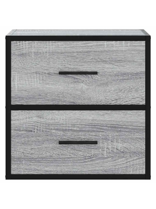 SEINALE KINNITATAVAD ÖÖKAPID 2 TK HALL SONOMA 40X31X39,5 CM