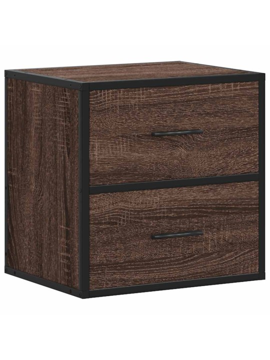 SEINALE KINNITATAV ÖÖKAPP PRUUN TAMM 40X31X39,5 CM