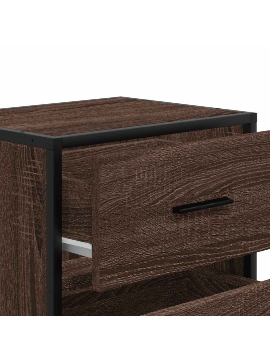 SEINALE KINNITATAV ÖÖKAPP PRUUN TAMM 40X31X39,5 CM