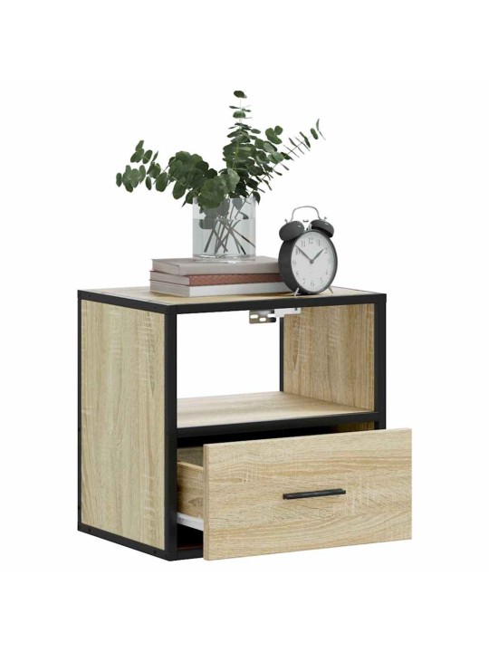 SEINALE PAIGALDATAVAD ÖÖKAPID 2 TK SONOMA TAMM 40X31X39,5 CM