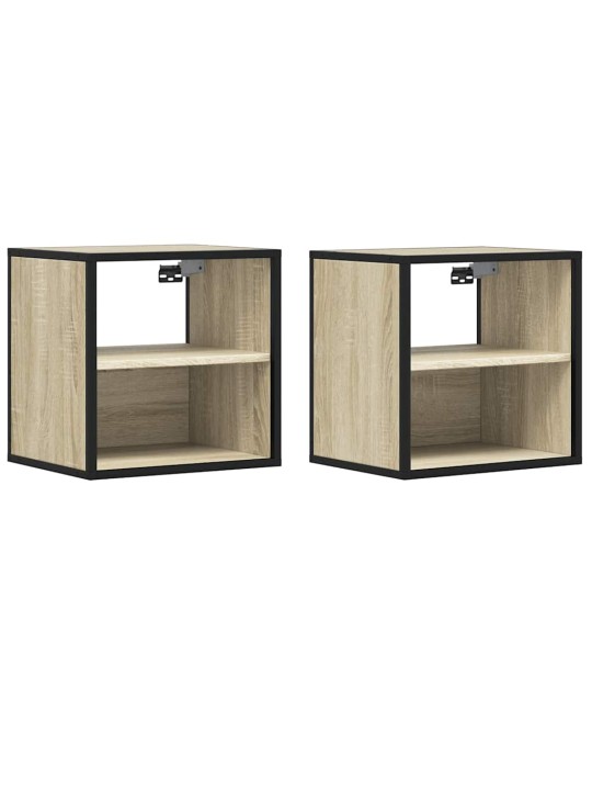 SEINALE PAIGALDATAVAD ÖÖKAPID 2 TK SONOMA TAMM 40X31X39,5 CM