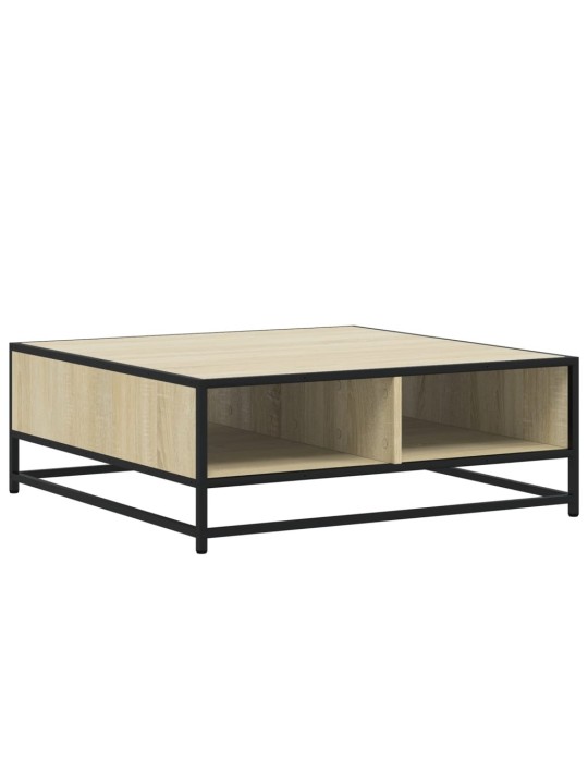 DIIVANILAUD SONOMA TAMM 80X80X30 CM, PUIDUST JA METALLIST