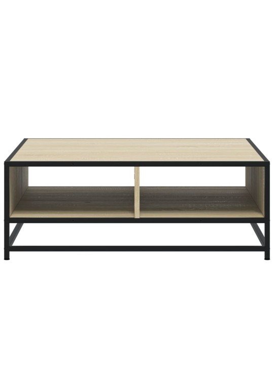 DIIVANILAUD SONOMA TAMM 80X80X30 CM, PUIDUST JA METALLIST