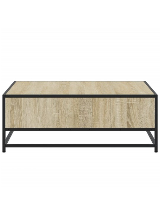 DIIVANILAUD SONOMA TAMM 80X80X30 CM, PUIDUST JA METALLIST