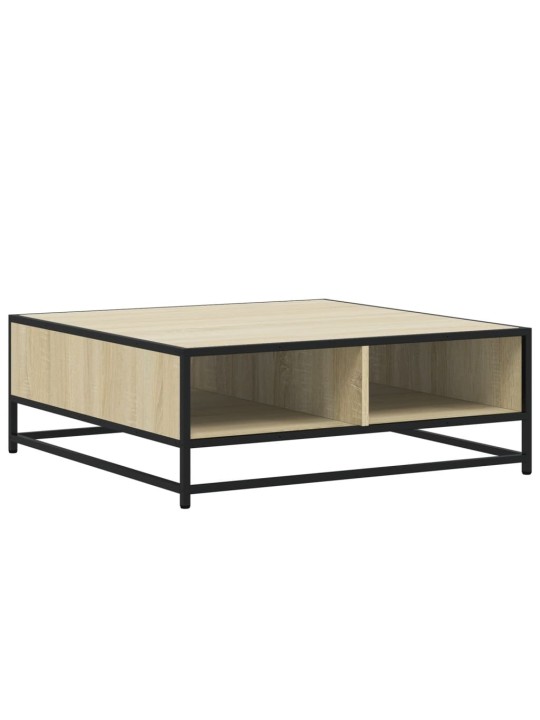 DIIVANILAUD SONOMA TAMM 80X80X30 CM, PUIDUST JA METALLIST