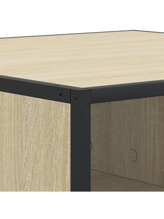 DIIVANILAUD SONOMA TAMM 80X80X30 CM, PUIDUST JA METALLIST