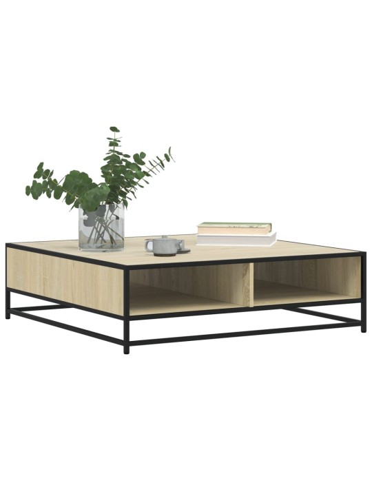 DIIVANILAUD SONOMA TAMM 100X100X30 CM, PUIDUST JA METALLIST