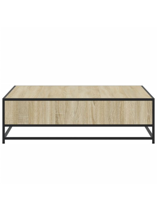 DIIVANILAUD SONOMA TAMM 100X100X30 CM, PUIDUST JA METALLIST
