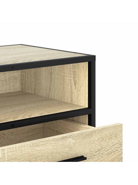 TELERIKAPP, SONOMA TAMM, 100X34,5X40 CM, TEHISPUIT JA METALL